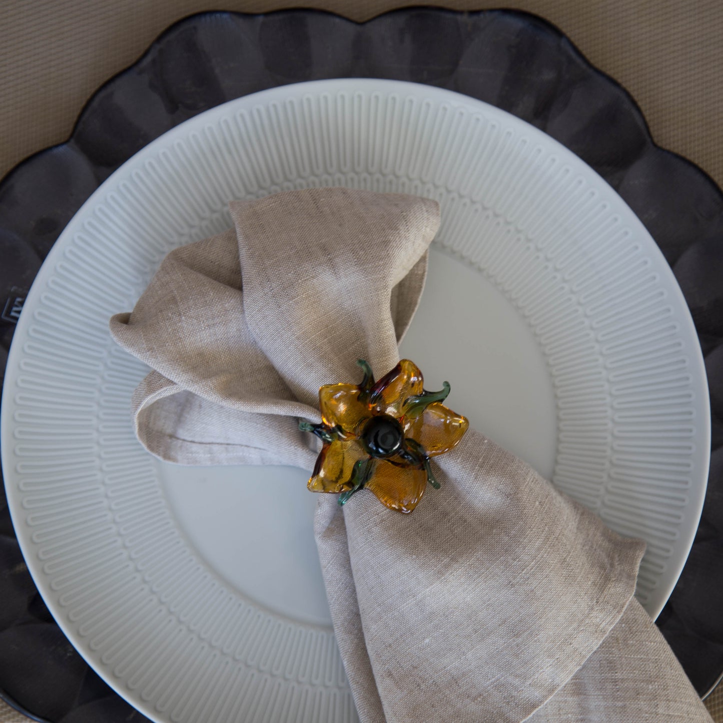 Floral Napkin Ring