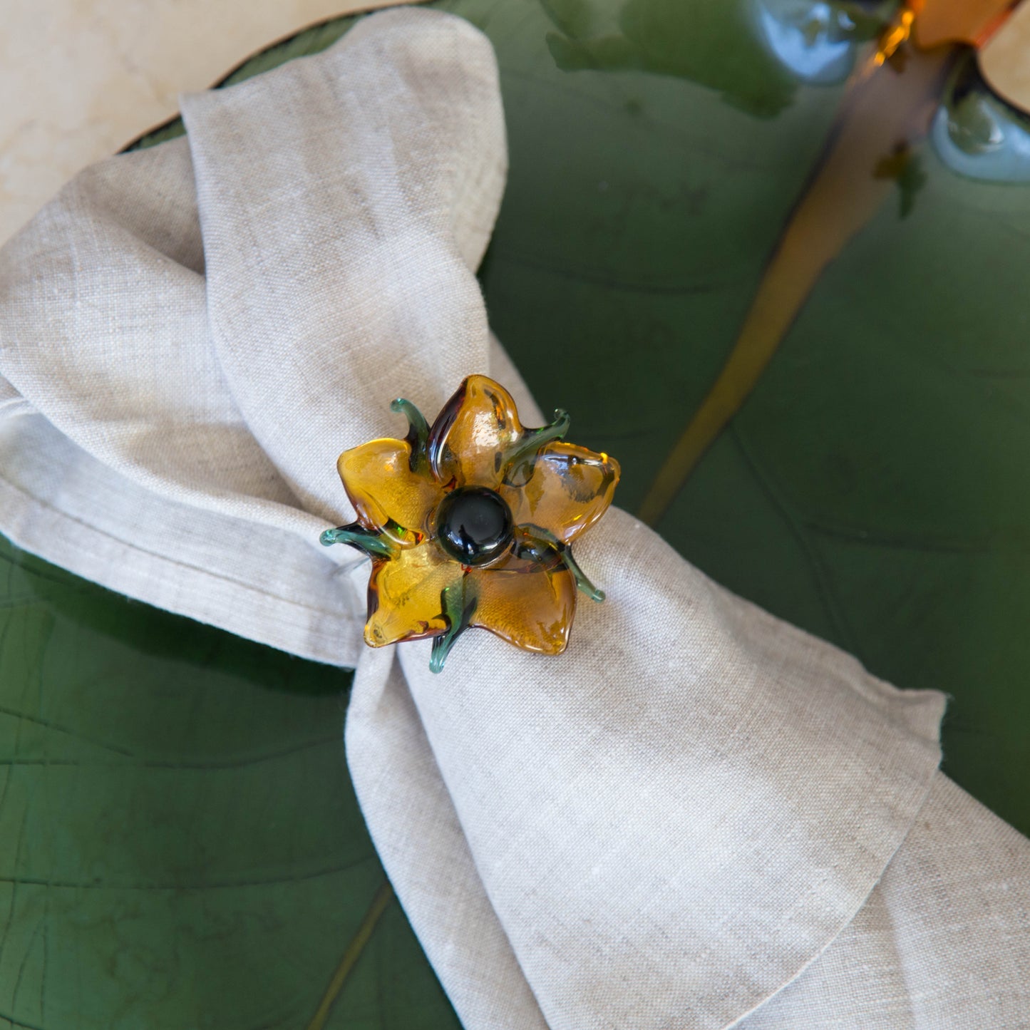 Floral Napkin Ring