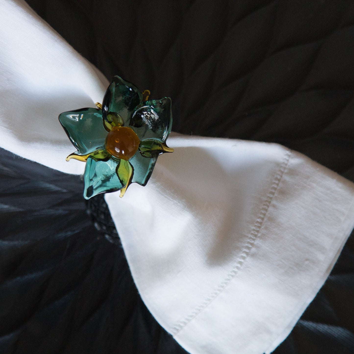 Floral Napkin Ring