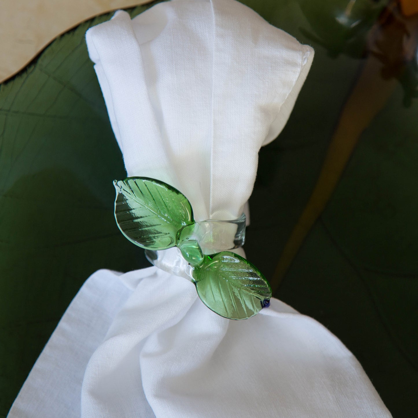 Greenery Napkin Rings