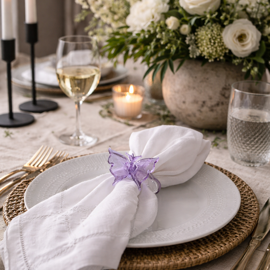 Butterfly Napkin Rings