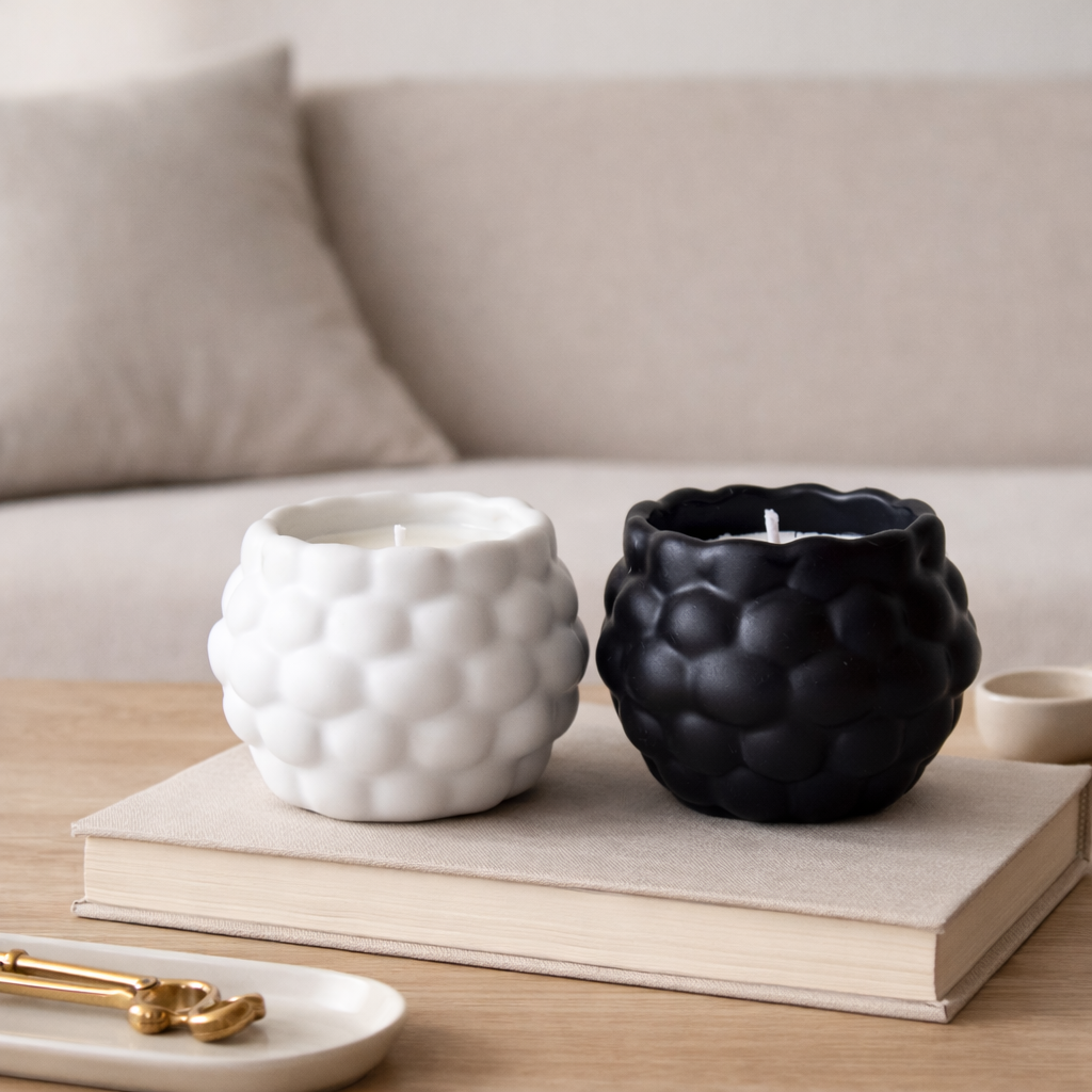 Cloudy Foam Candles