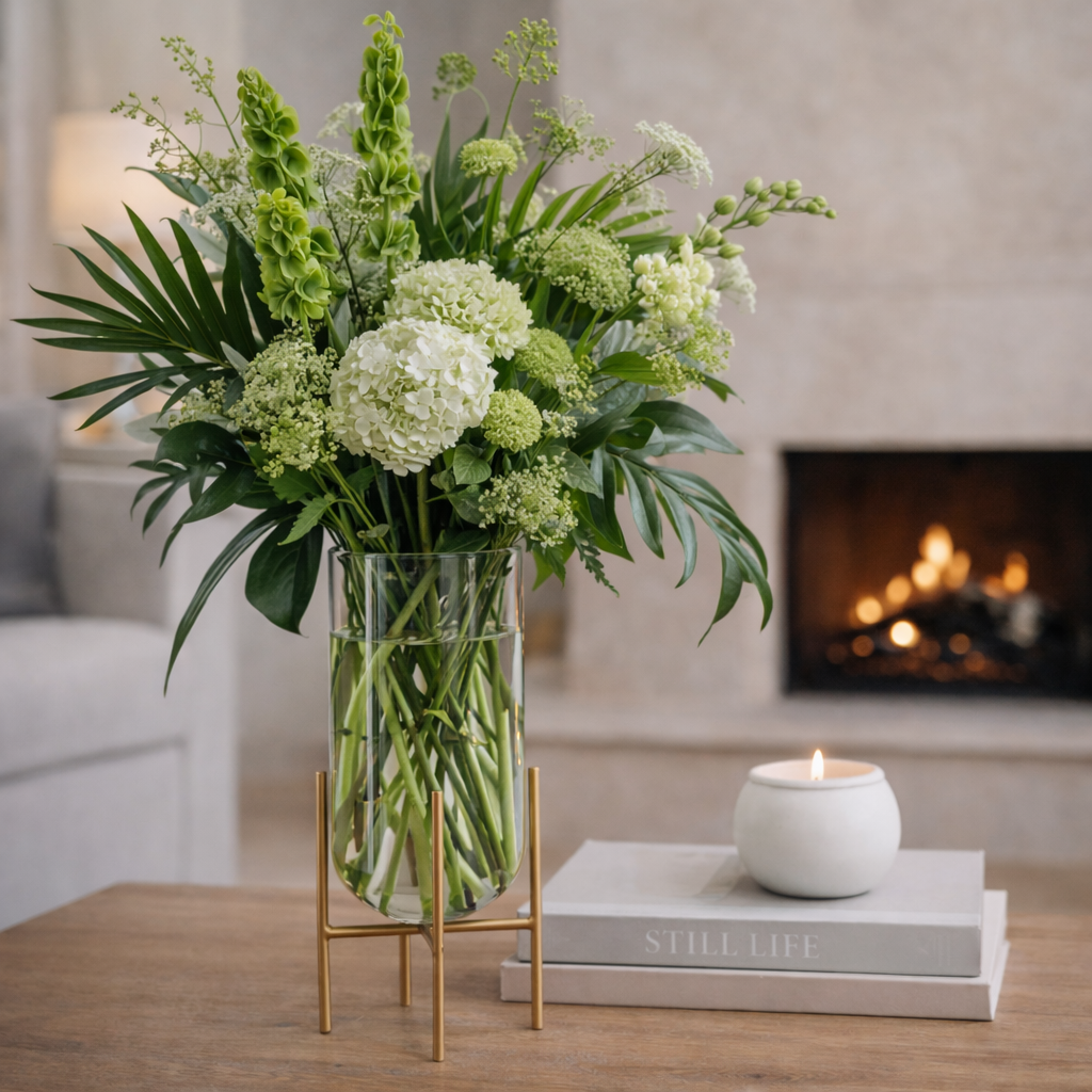 Flower Vase Rain Drop