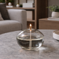 Aqua candle