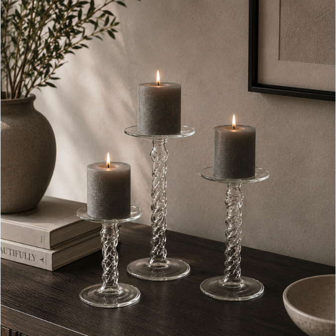Torse Candle Holder