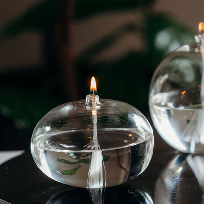 Aqua candle